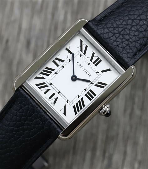 orologio cartier tank solo|cartier tank solo watch.